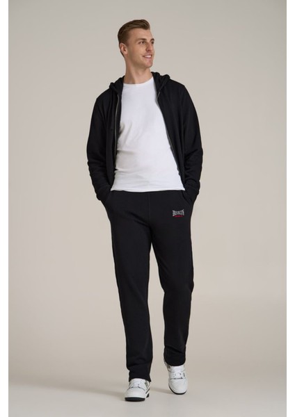 Erkek Regular Fit Büyük Brrooklyn Baskılı Ince Eşofman Altı SPR25EA02