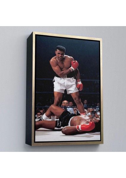 - Çerçeveli Muhammet Ali Nakavt TABLOSU-7938