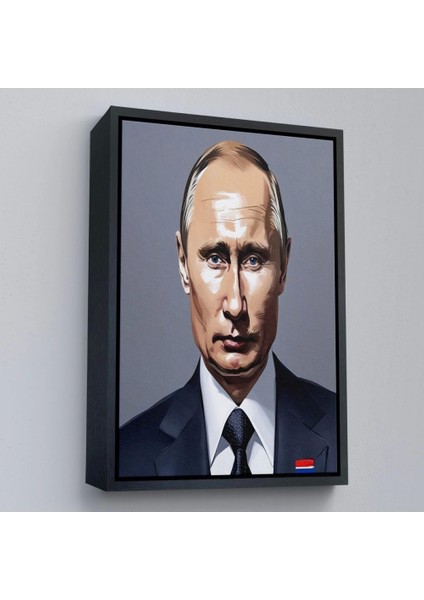 - Çerçeveli Vladimir Putin Rusya Devlet Başkanı TABLO-7737