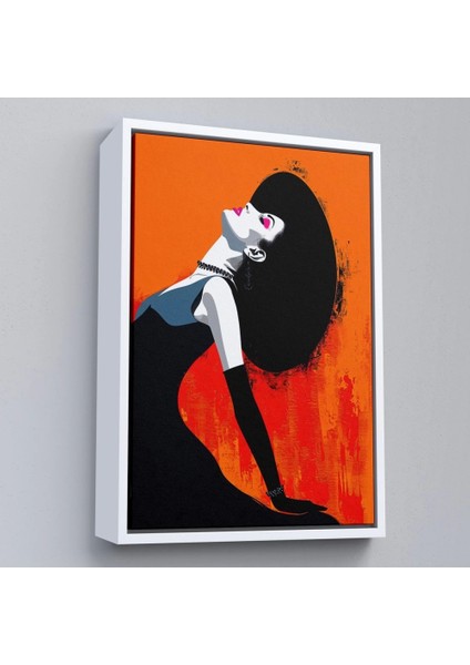 - Çerçeveli Güzel Soyut Kadın TABLO-7655 fırsatları