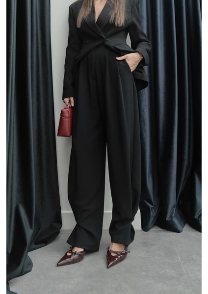 Siyah Premium Blazer Ceket Pantolon Takım indirimleri