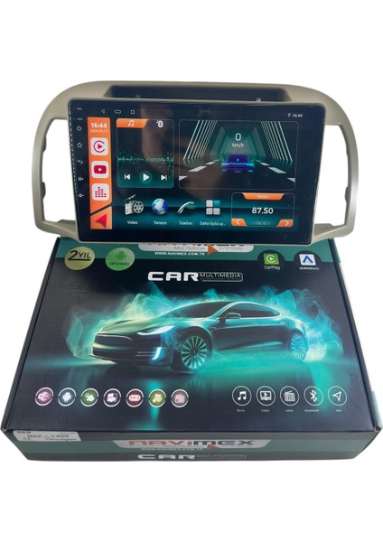 Nissan Micra 2002-2010 Navimex Samsung Işlemcili (Fanlı) Profesyonel Oem Multimedia