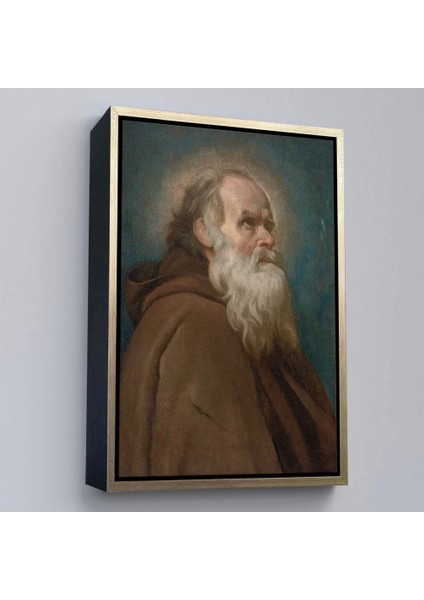 - Çerçeveli Diego Velázquez - San Antonio Abad Başhahip TABLOSU-7385 modelleri