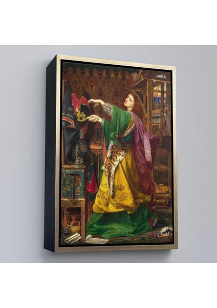 - Çerçeveli Frederick Sandys'in 1864 Tarihli Bir Cadı TABLOSU-7304 modelleri