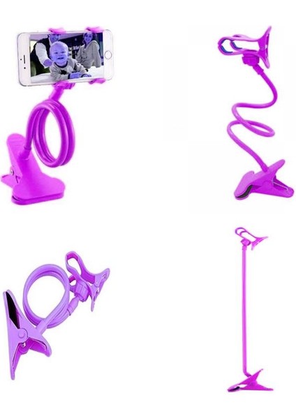 Telefon Tutucu Akrobat - Esnek Telefon Tutucu - Akrobat Tablet Tutucu - Oynar Başlıklı Telefon Standı - Portatif Telefon & Tablet Tutucu modelleri