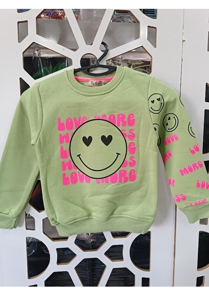 Kız Çocuk Şardonlu Desenli Sweatshirt -Sweat fiyatları