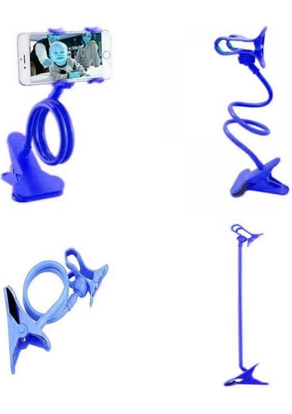 Telefon Tutucu Akrobat - Esnek Telefon Tutucu - Akrobat Tablet Tutucu - Oynar Başlıklı Telefon Standı - Portatif Telefon & Tablet Tutucu modelleri