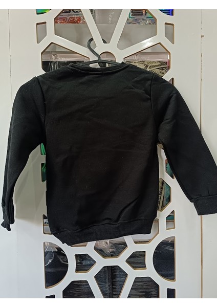 Kız Çocuk Şardonlu Desenli Sweatshirt -Sweat indirimleri