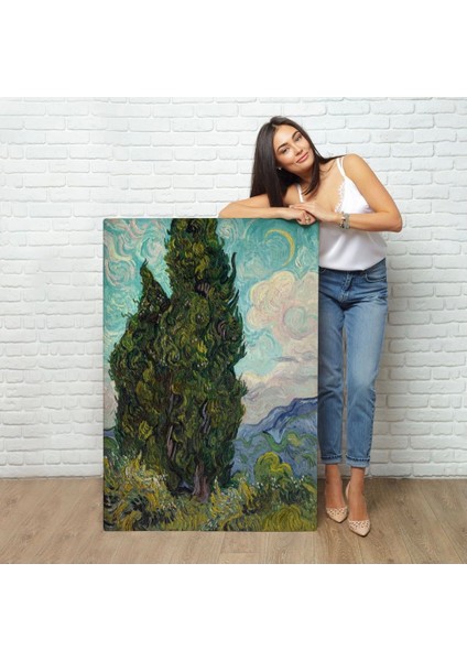- Vincent Van Gogh - Selviler Tablosu - CYPRESSES-7475