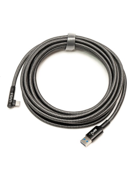 LEVELS-DC11-5M Type-C To Usb-A Kablo 5m, USB 3.1, 5gbps Data, 60W 3A Şarj (Tether Kablo) fiyatları