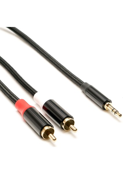 MF-AC11-3M 2 Rca - 3.5mm Stereo Ses Kablosu 3m