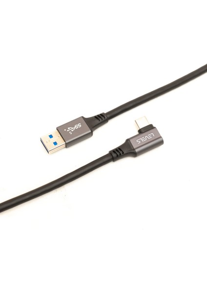 LEVELS-DC21-7M Type-C To Usb-A Kablo 7m, USB 3.0, 5gbps Data, 60W 3A Şarj (Tether Kablo) modelleri