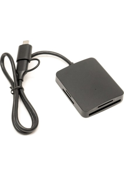 MF-CR12 Type-C & Usb-A Çoklu Hızlı Kart Okuyucu 5gbps Cf Sd Tf Ms