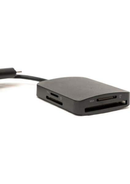 MF-CR12 Type-C & Usb-A Çoklu Hızlı Kart Okuyucu 5gbps Cf Sd Tf Ms