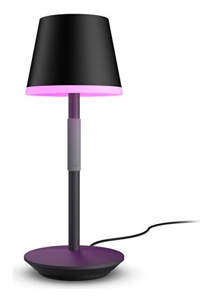 Hue Go Belle Taşınabilir Siyah Masa Lambası modelleri