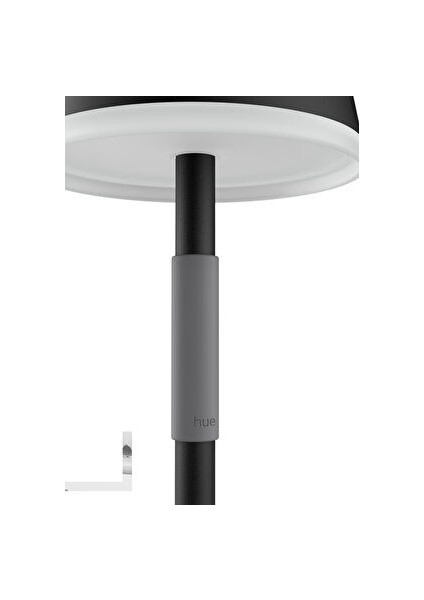 Hue Go Belle Taşınabilir Siyah Masa Lambası fırsatları