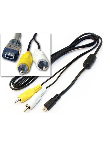 Pentax V10 S10 L36 L30 L20 T40 Av Görüntü Kablosu modelleri