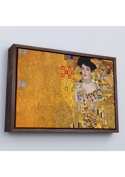 - Çerçeveli Gustav Klimt - Altınlı Kadın Tablosu - The 'woman In GOLD'-7088