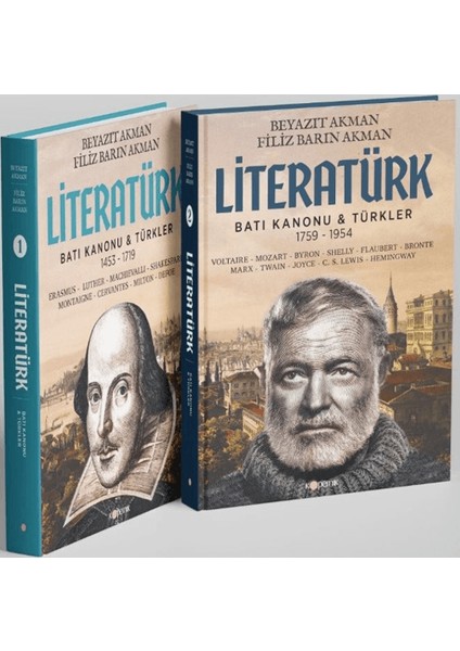Literatürk / Batı Kanonu & Türkler (2 Cilt) - Filiz Barın Akman