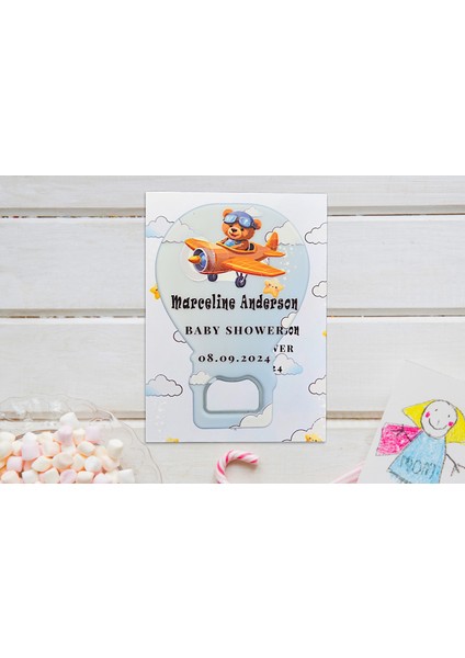 1. Doğum Günü Hediyesi, Bebek, Bayb Shower, Hoş Geldin, Bebek Şekeri, Buzdobabı Magnet, Erkek Çocuk Magnet modelleri