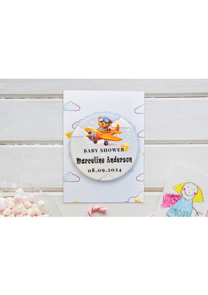 1. Doğum Günü Hediyesi, Bebek, Bayb Shower, Hoş Geldin, Bebek Şekeri, Buzdobabı Magnet, Erkek Çocuk Magnet fırsatları
