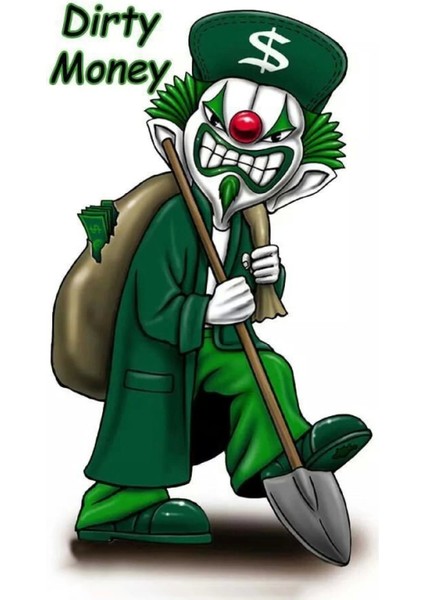 - Kanvas Dirty Money Sayılarla Boyama Setikasnaklı