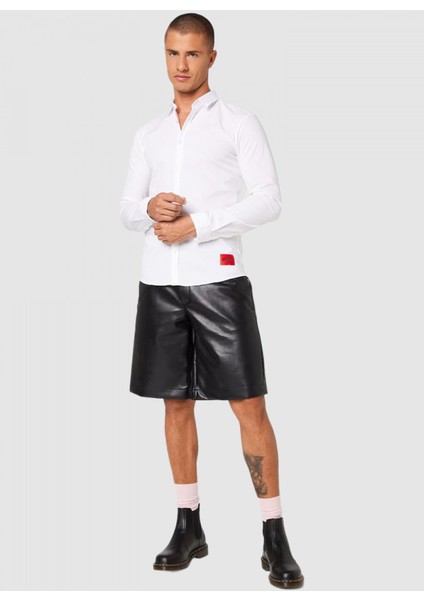 Normal Beyaz Düz Erkek Gömlek 50500216_ERMO 10252145 01 modelleri