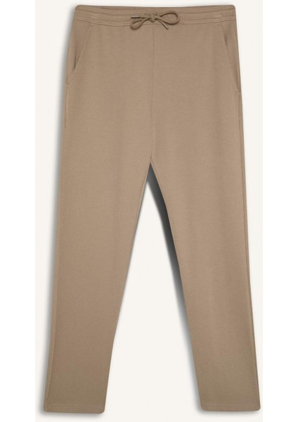 Regular Fit Eşofman Altı Beli Bağcıklı Cep Detaylı Düz Paça D9701AX25SP