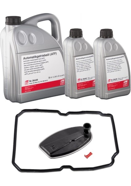 Mercedes E Serisi W212 E 200 CDI Otomatik Şanzıman Yağ Seti 7 Litre FEBI