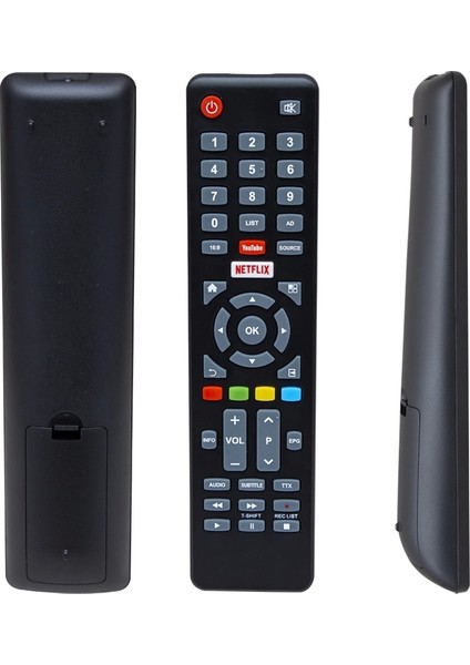 Botech Netflıx-Youtube Tuşlu Lcd-Led Tv Kumanda (7601-32Y022-0044BEH1-YDX07601RA0-19A1100073) (4172)