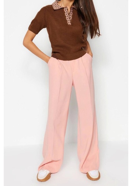 Moda Polo Yaka Triko Regular Düz Desen Casual Günlük Regular Kısa Kol Bluz modelleri