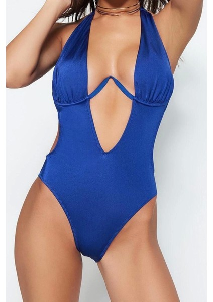 Kadın Moda Kapsız Askılı Derin V Yaka Siyah Balkonet Ters V Balenli High Leg Brazilian Mayokini fiyatları