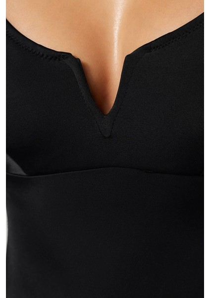 Kadın Moda Atma Kap Askılı Brazilian Yaka Regular Mayo indirimleri