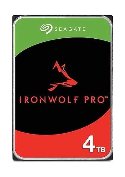Nas 4tb Ironwolf Pro USB 3.2 Dahili Sabit Disk
