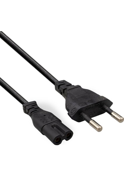 Siyah 1.5 Metre Teyp Fişi Cereyan Kablosu TM-4104 (4767) - MCT7820-8545