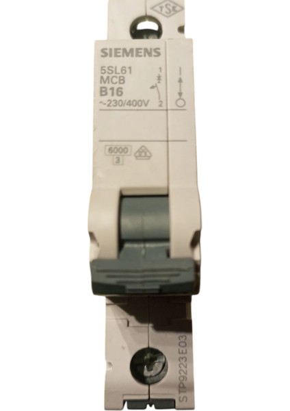 Sıemens 5SL6116-6YA Otomatik Sigorta 16 Amper B Tipi
