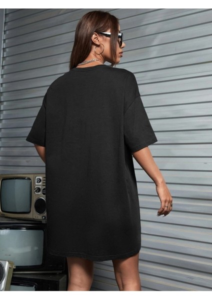Kadın / Kız Baskılı Oversize T-Shirt Salas Boyfriend fiyatları