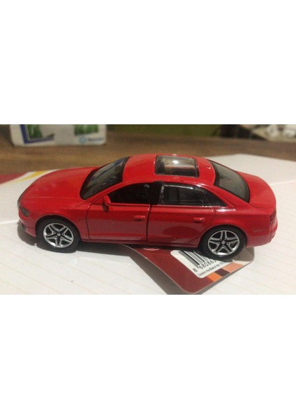 Oyuncak Metal Model Araba Açılır Kapı 1/36 Çek Bırak Kırmızı Audi fiyatları