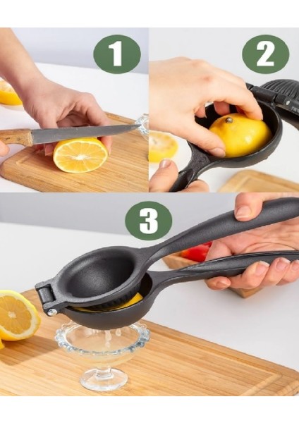 Döküm Metal Limon ve Narenciye Sıkacağı Büyük Boy 23CM indirimleri