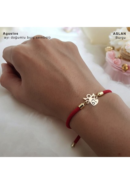 14 Ayar Altın Plakalı Özel Mevlana Figürlü, Kırmızı Örgü Det Ayıyla Astroloji Burçlar Sembollü Bileklik, Enerjik Duruşuyla Gençlere ve Ergenlere Yakışır Bir Hediye! fiyatları