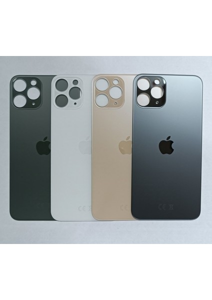 Apple iPhone 13 Pro Max Arka Kapak Pil Kapağı + Yapıştırıcı+Kırılmaz+Tamir Seti Yeşil Renk