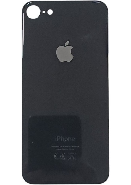 Apple iPhone 8 Arka Kapak Pil Kapağı Siyah Renk