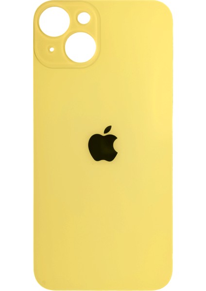 Apple iPhone 14 Arka Kapak Pil Kapağı Sarı Renk