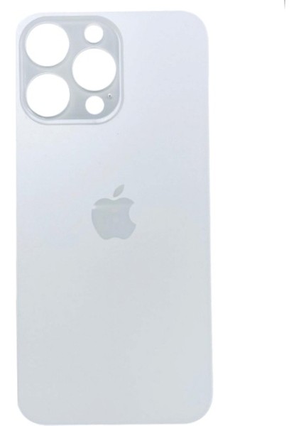 Apple iPhone 15 Pro Arka Kapak Pil Kapağı Beyaz Titanyum Renk