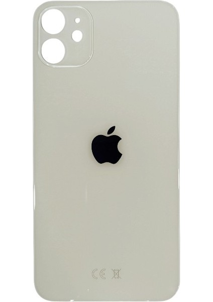 Apple iPhone 12 Arka Kapak Pil Kapağı Beyaz Renk