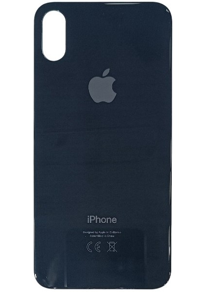 Apple iPhone Xs Arka Kapak Pil Kapağı Siyah Renk