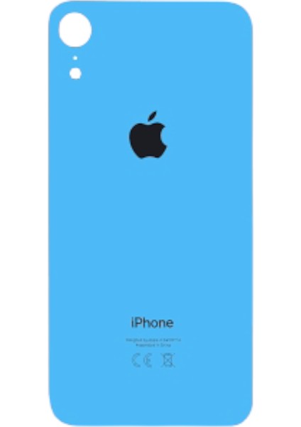 Apple iPhone Xr Arka Kapak Pil Kapağı Mavi Renk