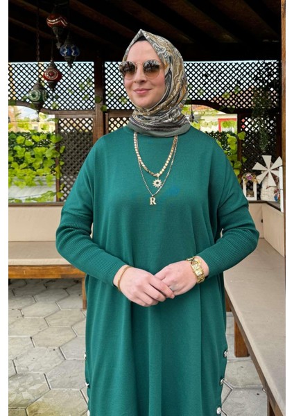 Sevda Triko Tunik Zümrüt fiyatları