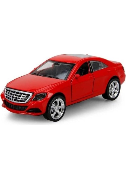 Oyuncak Metal Model Araba Açılır Kapı 1/36 Çek Bırak Kırmızı Bentley