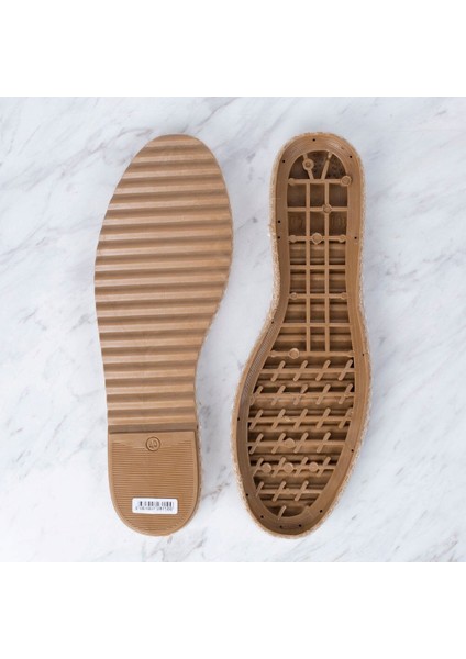 Loren Hasır Espadril / Ayakkabı Tabanı 40 Numara K